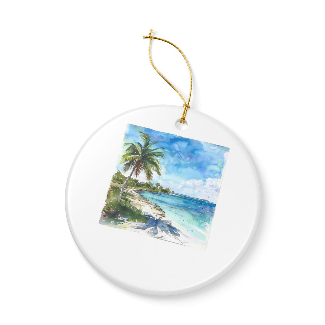 Abaco Islands Bahamas Ornament: Unique Abaco Islands Souvenir, Abaco Islands Bahamas Xmas Decor, and Authentic Abaco Islands Gift