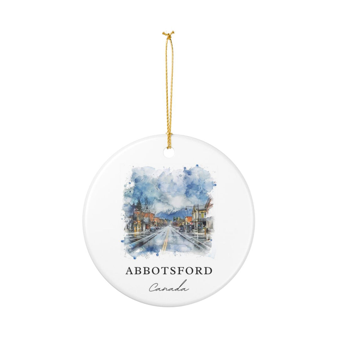 Abbotsford Ornament: Unique Abbotsford Souvenir, Abbotsford Xmas Decor, and Authentic Abbotsford Gift