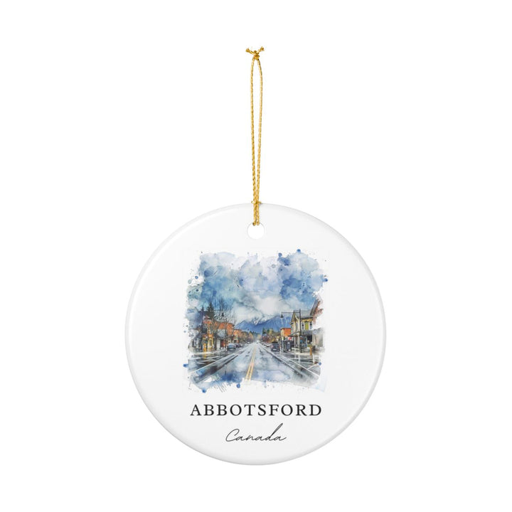 Abbotsford Ornament: Unique Abbotsford Souvenir, Abbotsford Xmas Decor, and Authentic Abbotsford Gift