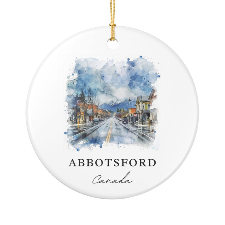 Abbotsford Ornament: Unique Abbotsford Souvenir, Abbotsford Xmas Decor, and Authentic Abbotsford Gift