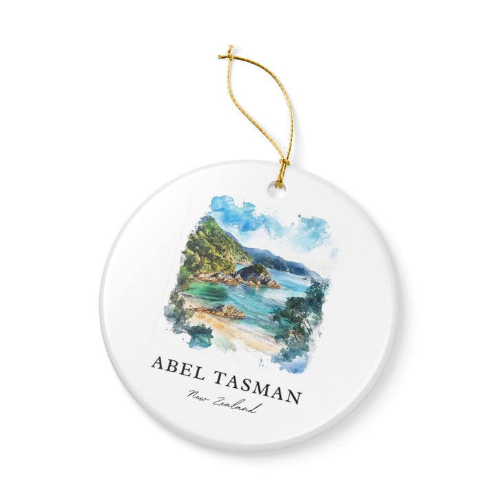 Abel Tasman National Park New Zealand Ornament: Unique Abel Tasman National Park Souvenir, Abel Tasman National Park New Zealand Xmas Decor, and Authentic Abel Tasman National Park Gift