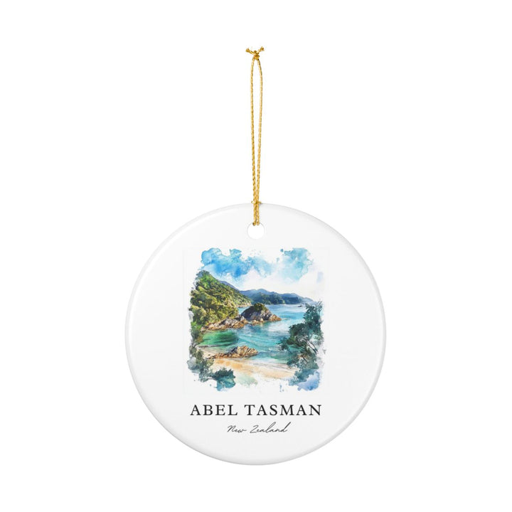 Abel Tasman National Park New Zealand Ornament: Unique Abel Tasman National Park Souvenir, Abel Tasman National Park New Zealand Xmas Decor, and Authentic Abel Tasman National Park Gift