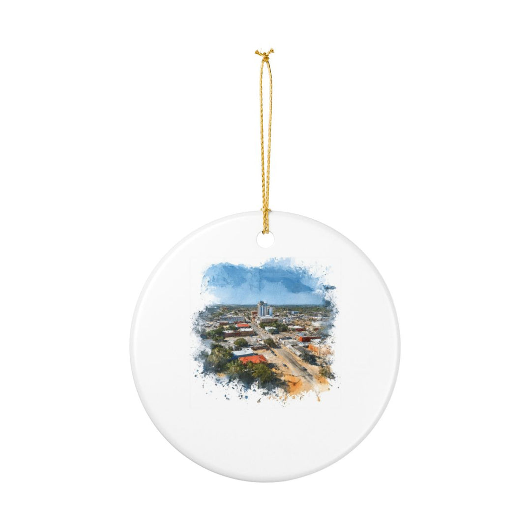 Abilene Texas Ornament: Unique Abilene Texas Souvenir, Abilene Texas Xmas Decor, and Authentic Abilene Texas Gift