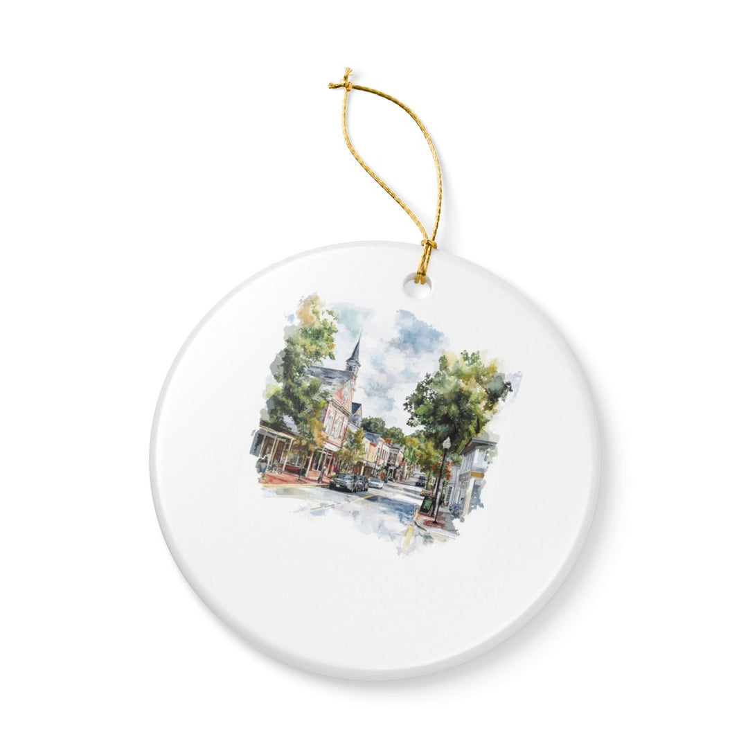 Abingdon Ornament: Unique Abingdon Souvenir, Abingdon Xmas Decor, and Authentic Abingdon Gift