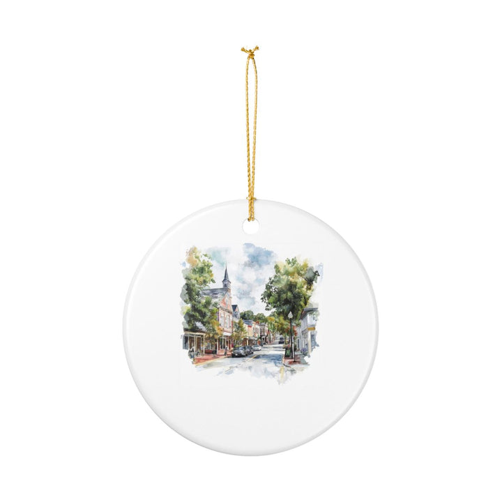 Abingdon Ornament: Unique Abingdon Souvenir, Abingdon Xmas Decor, and Authentic Abingdon Gift