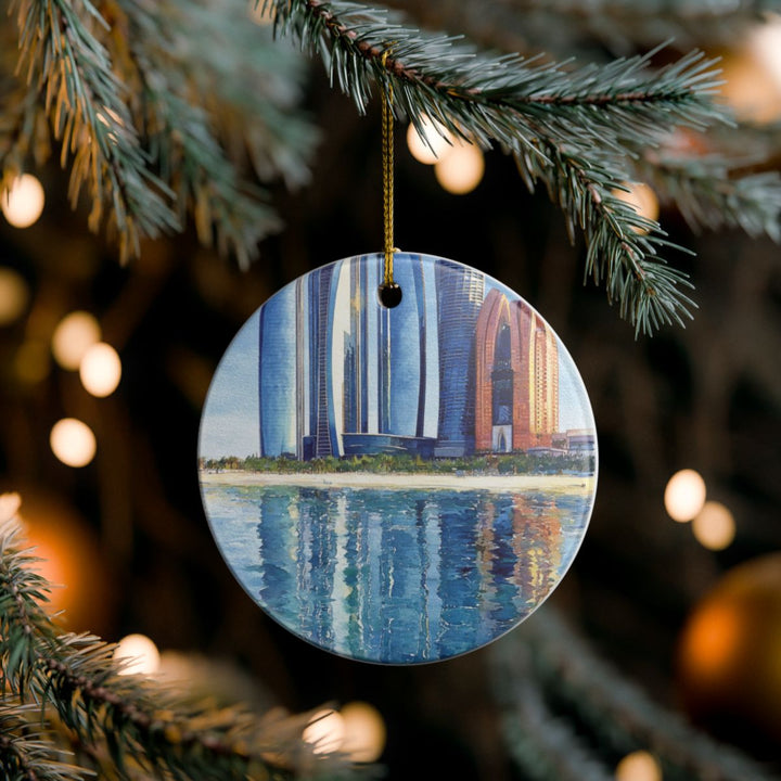 Abu Dhabi Ornament: Unique Abu Dhabi Souvenir, Abu Dhabi Xmas Decor, and Authentic Abu Dhabi Gift