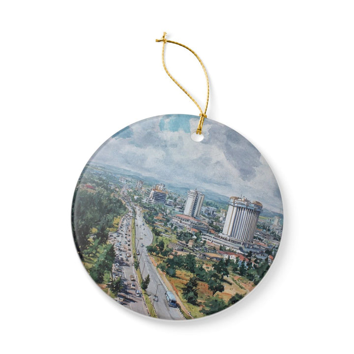 Abuja Ornament: Unique Abuja Souvenir, Abuja Xmas Decor, and Authentic Abuja Gift
