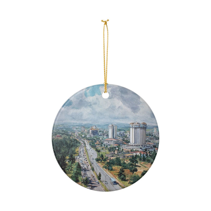 Abuja Ornament: Unique Abuja Souvenir, Abuja Xmas Decor, and Authentic Abuja Gift