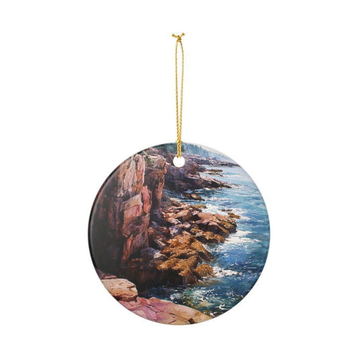 Acadia National Park Maine Ornament: Unique Acadia National Park Souvenir, Acadia National Park Maine Xmas Decor, and Authentic Acadia National Park Gift