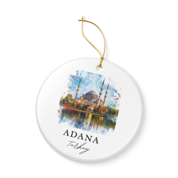 Adana Turkey Ornament: Unique Adana Souvenir, Adana Turkey Xmas Decor, and Authentic Adana Gift
