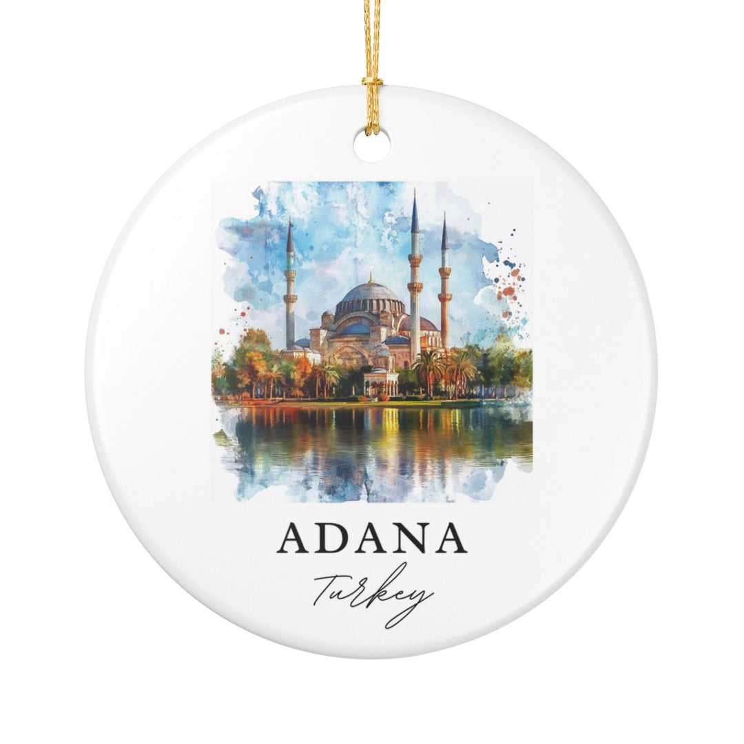 Adana Turkey Ornament: Unique Adana Souvenir, Adana Turkey Xmas Decor, and Authentic Adana Gift