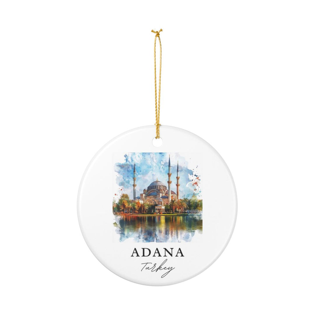Adana Turkey Ornament: Unique Adana Souvenir, Adana Turkey Xmas Decor, and Authentic Adana Gift