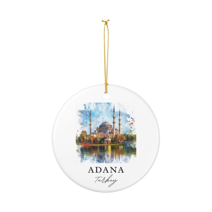 Adana Turkey Ornament: Unique Adana Souvenir, Adana Turkey Xmas Decor, and Authentic Adana Gift