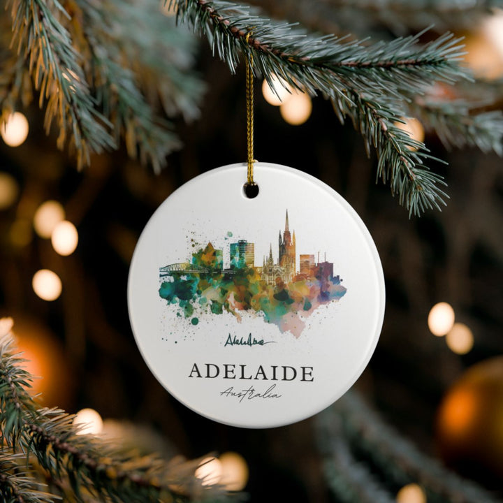 Adelaide Australia Ornament: Unique Adelaide Australia Souvenir, Adelaide Australia Xmas Decor, and Authentic Adelaide Australia Gift