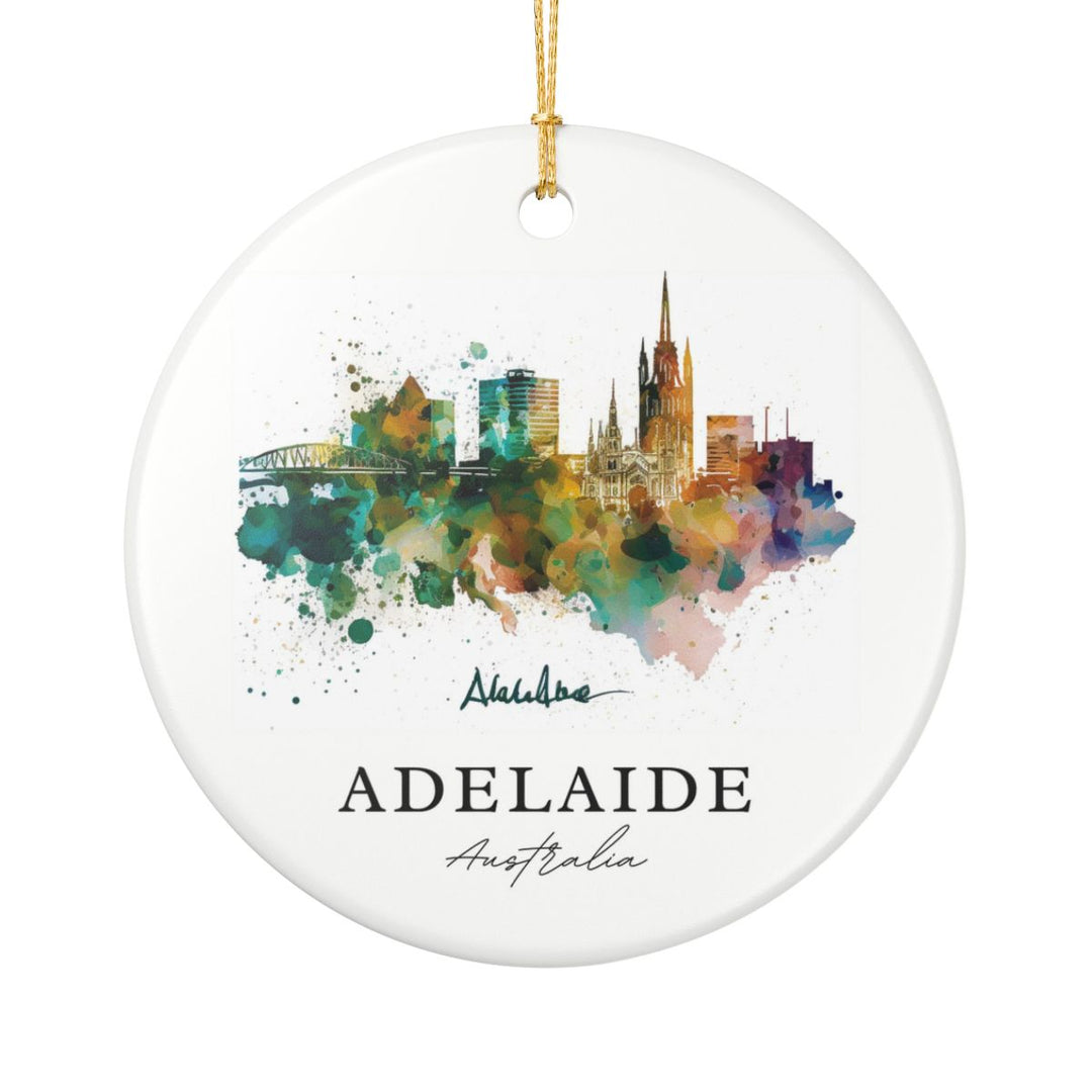 Adelaide Australia Ornament: Unique Adelaide Australia Souvenir, Adelaide Australia Xmas Decor, and Authentic Adelaide Australia Gift