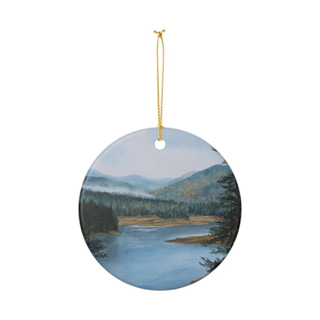 Adirondacks NY Ornament: Unique Adirondacks Souvenir, Adirondacks New York Xmas Decor, and Authentic Adirondacks Gift