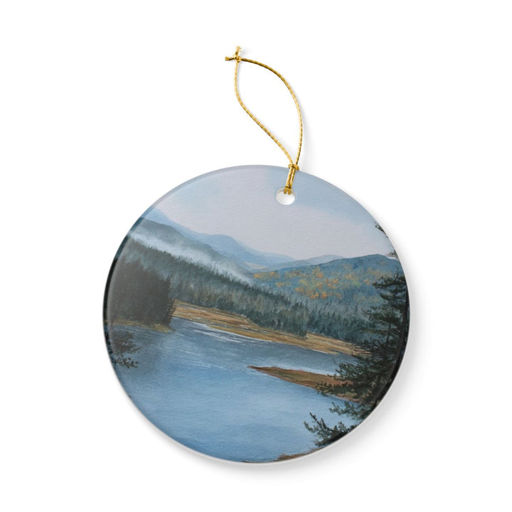 Adirondacks NY Ornament: Unique Adirondacks Souvenir, Adirondacks New York Xmas Decor, and Authentic Adirondacks Gift