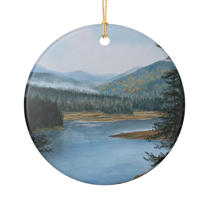 Adirondacks NY Ornament: Unique Adirondacks Souvenir, Adirondacks New York Xmas Decor, and Authentic Adirondacks Gift