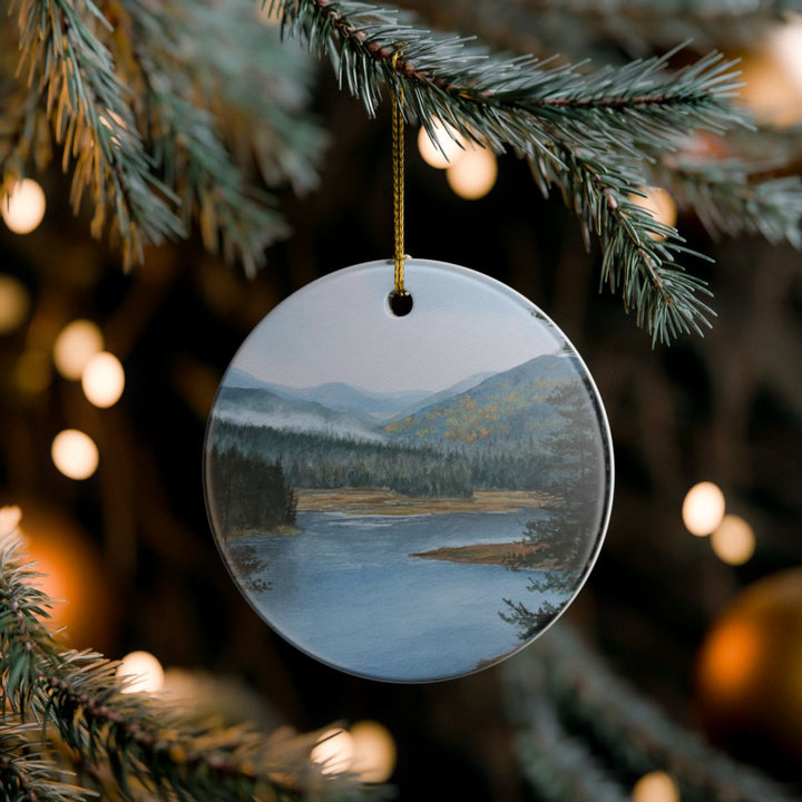 Adirondacks NY Ornament: Unique Adirondacks Souvenir, Adirondacks New York Xmas Decor, and Authentic Adirondacks Gift