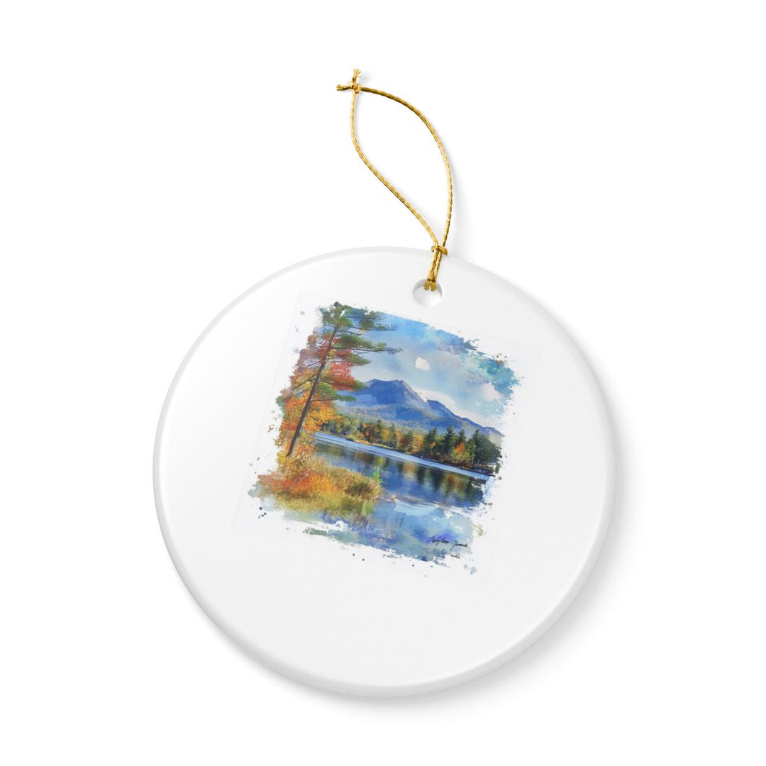 Adirondacks New York Ornament: Unique Adirondacks Souvenir, Adirondacks New York Xmas Decor, and Authentic Adirondacks Gift
