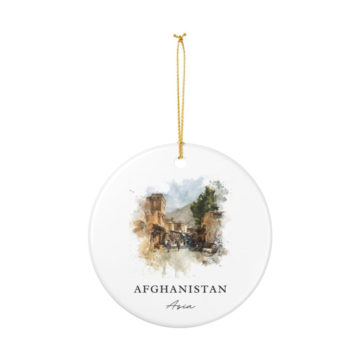 Afghanistan Ornament: Unique Afghanistan Souvenir, Afghanistan Xmas Decor, and Authentic Afghanistan Gift