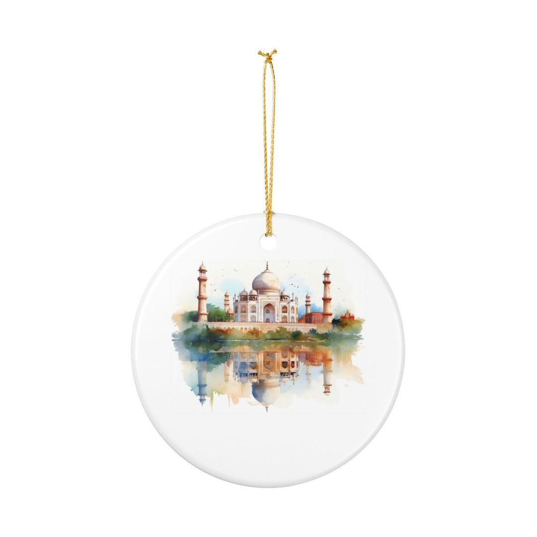 Agra India Ornament: Unique Agra Souvenir, Agra India Xmas Decor, and Authentic Agra Gift