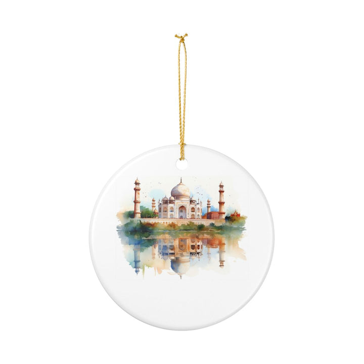 Agra India Ornament: Unique Agra Souvenir, Agra India Xmas Decor, and Authentic Agra Gift