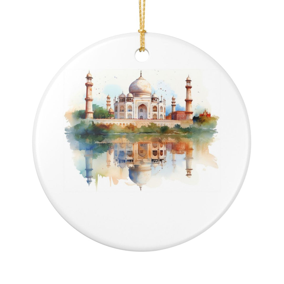 Agra India Ornament: Unique Agra Souvenir, Agra India Xmas Decor, and Authentic Agra Gift