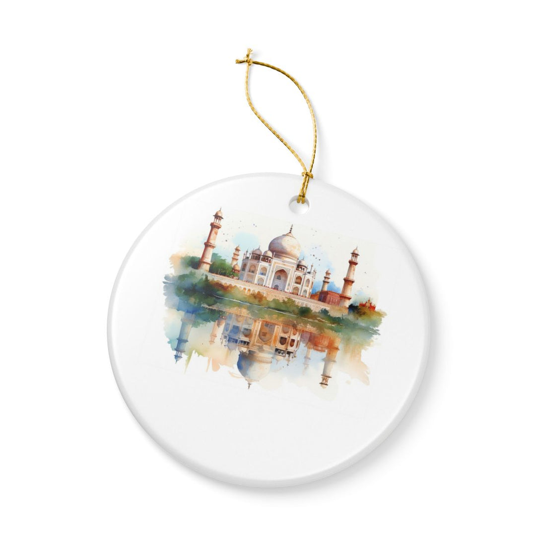 Agra India Ornament: Unique Agra Souvenir, Agra India Xmas Decor, and Authentic Agra Gift