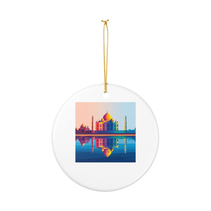 Agra India Ornament: Unique Agra Souvenir, Agra India Xmas Decor, and Authentic Agra Gift