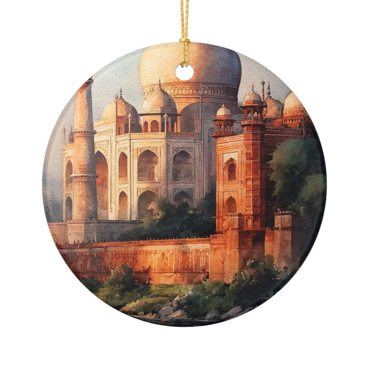 Agra India Ornament: Unique Agra Souvenir, Agra India Xmas Decor, and Authentic Agra Gift