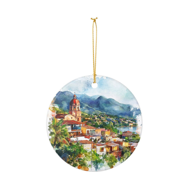 Ajijic Mexico Ornament: Unique Ajijic Mexico Souvenir, Ajijic Mexico Xmas Decor, and Authentic Ajijic Mexico Gift
