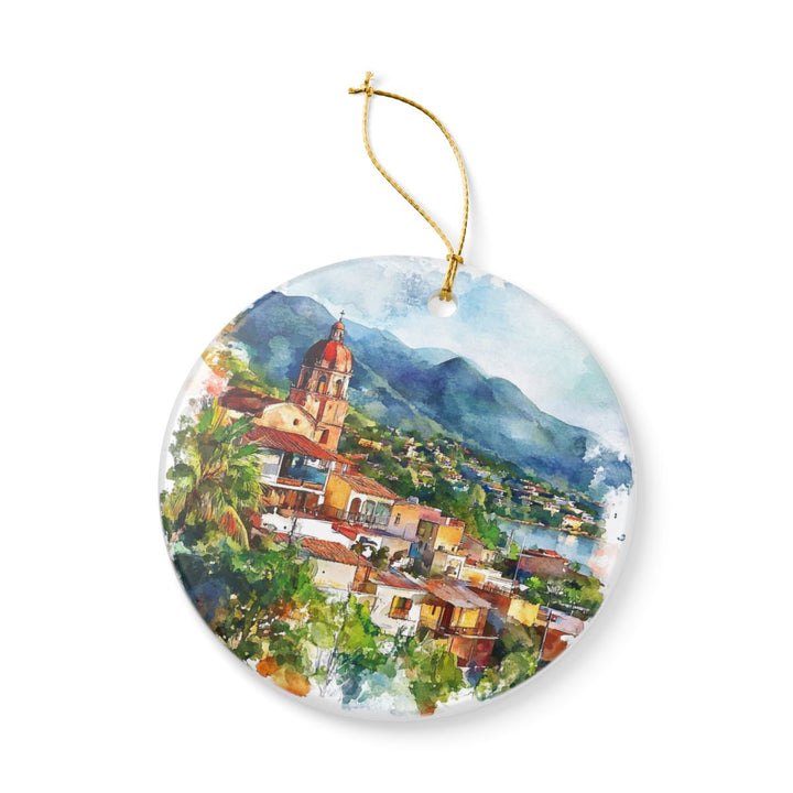Ajijic Mexico Ornament: Unique Ajijic Mexico Souvenir, Ajijic Mexico Xmas Decor, and Authentic Ajijic Mexico Gift