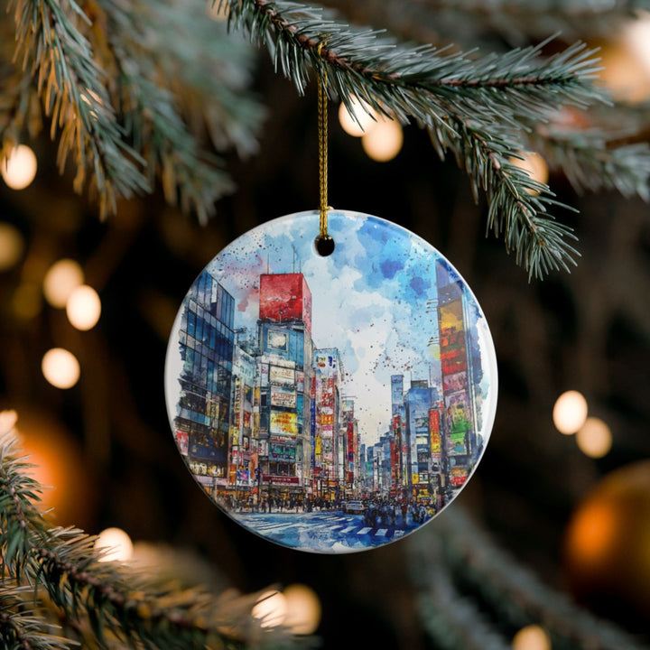 Akihabara Tokyo Japan Ornament: Unique Akihabara Tokyo Souvenir, Akihabara Tokyo Japan Xmas Decor, and Authentic Akihabara Tokyo Gift