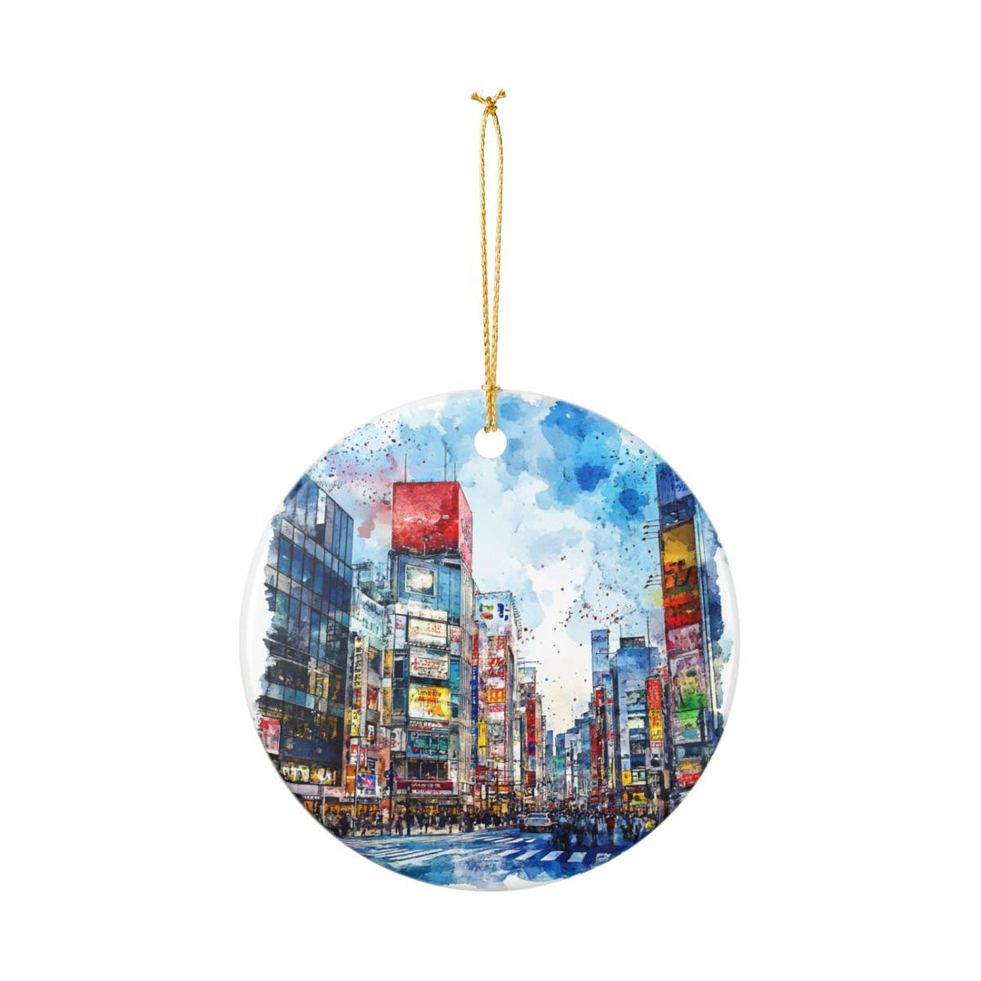 Akihabara Tokyo Japan Ornament: Unique Akihabara Tokyo Souvenir, Akihabara Tokyo Japan Xmas Decor, and Authentic Akihabara Tokyo Gift