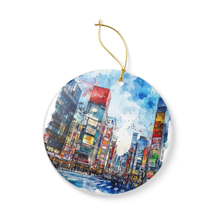 Akihabara Tokyo Japan Ornament: Unique Akihabara Tokyo Souvenir, Akihabara Tokyo Japan Xmas Decor, and Authentic Akihabara Tokyo Gift