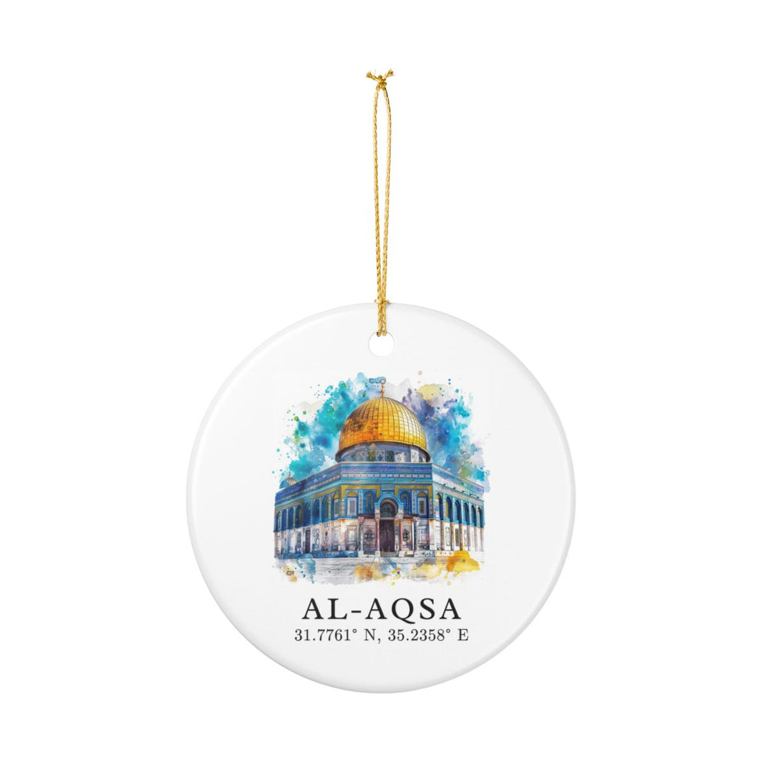 Al-aqsa Ornament: Unique Al-aqsa Souvenir, Al-aqsa Xmas Decor, and Authentic Al-aqsa Gift