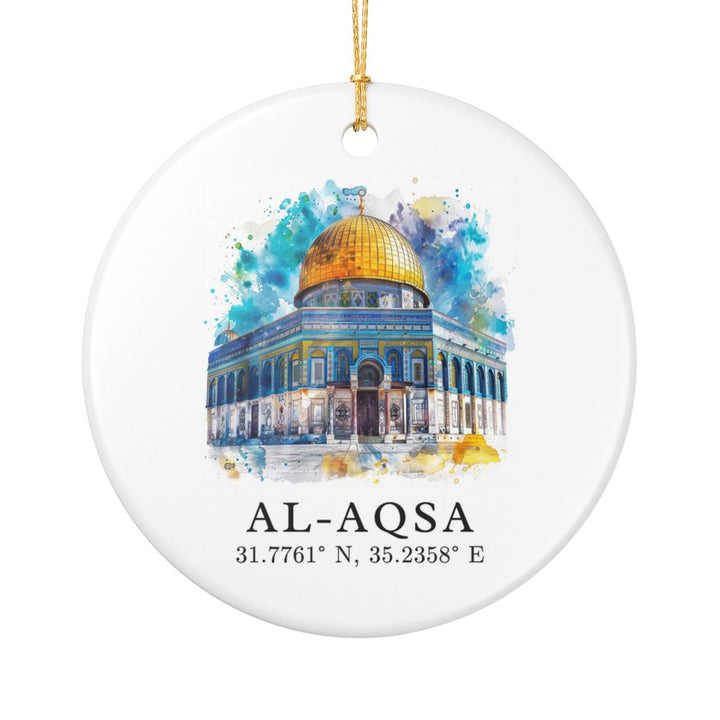 Al-aqsa Ornament: Unique Al-aqsa Souvenir, Al-aqsa Xmas Decor, and Authentic Al-aqsa Gift