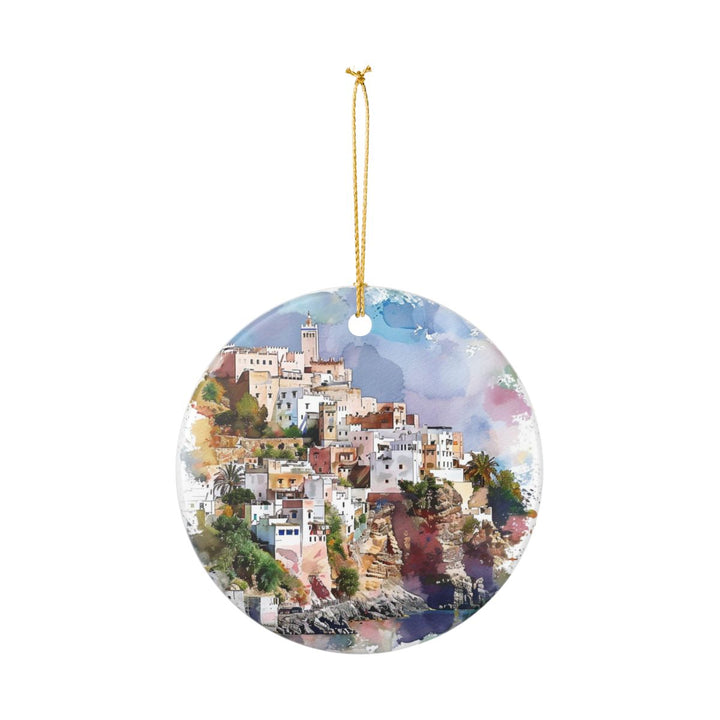 AL Hoceima Ornament: Unique AL Hoceima Souvenir, AL Hoceima Xmas Decor, and Authentic AL Hoceima Gift