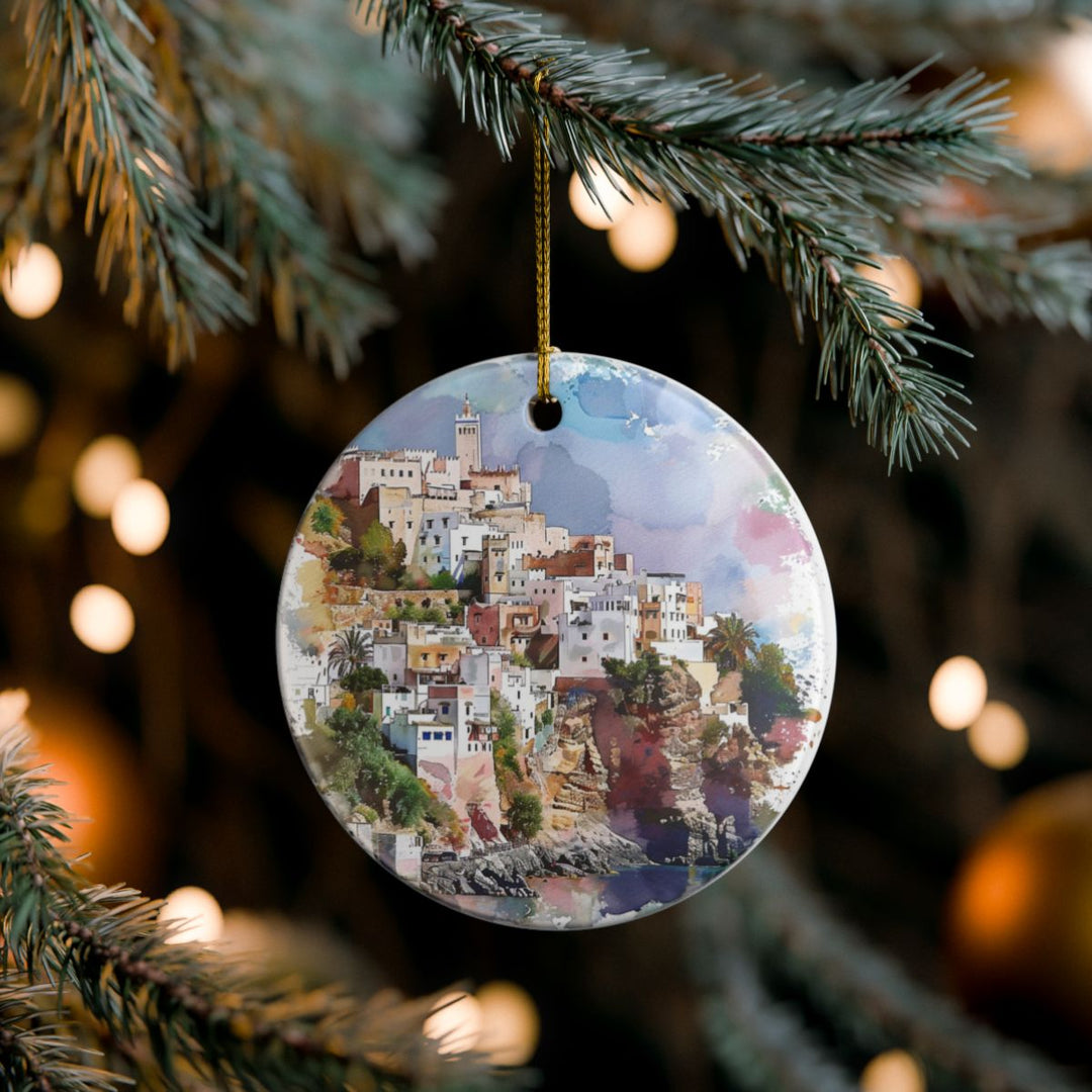 AL Hoceima Ornament: Unique AL Hoceima Souvenir, AL Hoceima Xmas Decor, and Authentic AL Hoceima Gift