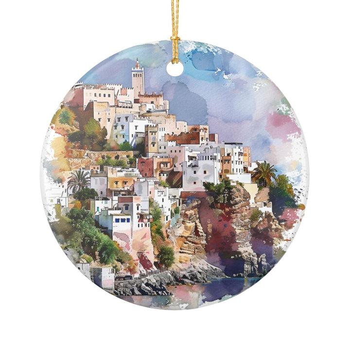 AL Hoceima Ornament: Unique AL Hoceima Souvenir, AL Hoceima Xmas Decor, and Authentic AL Hoceima Gift