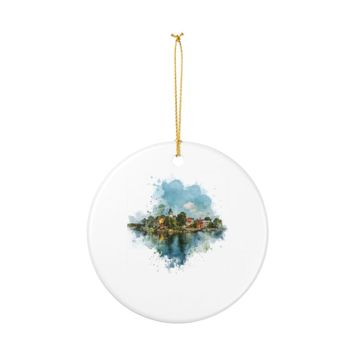 Aland Islands Ornament: Unique Aland Islands Souvenir, Aland Islands Xmas Decor, and Authentic Aland Islands Gift