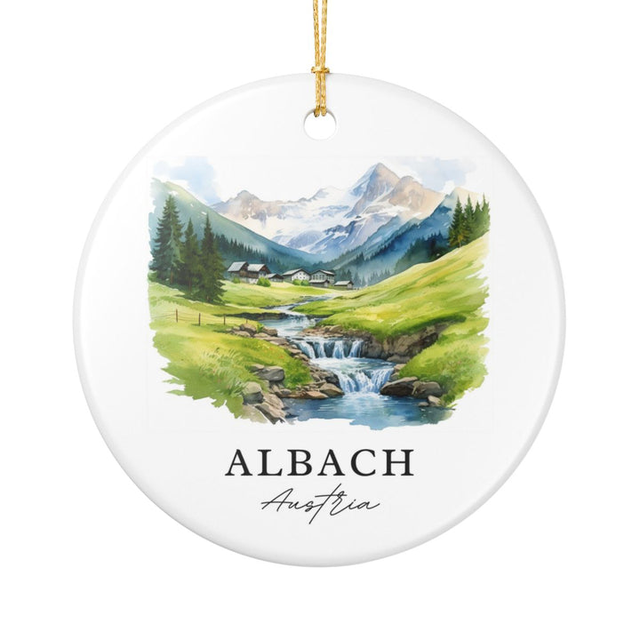 Albach Ornament: Unique Albach Souvenir, Albach Xmas Decor, and Authentic Albach Gift