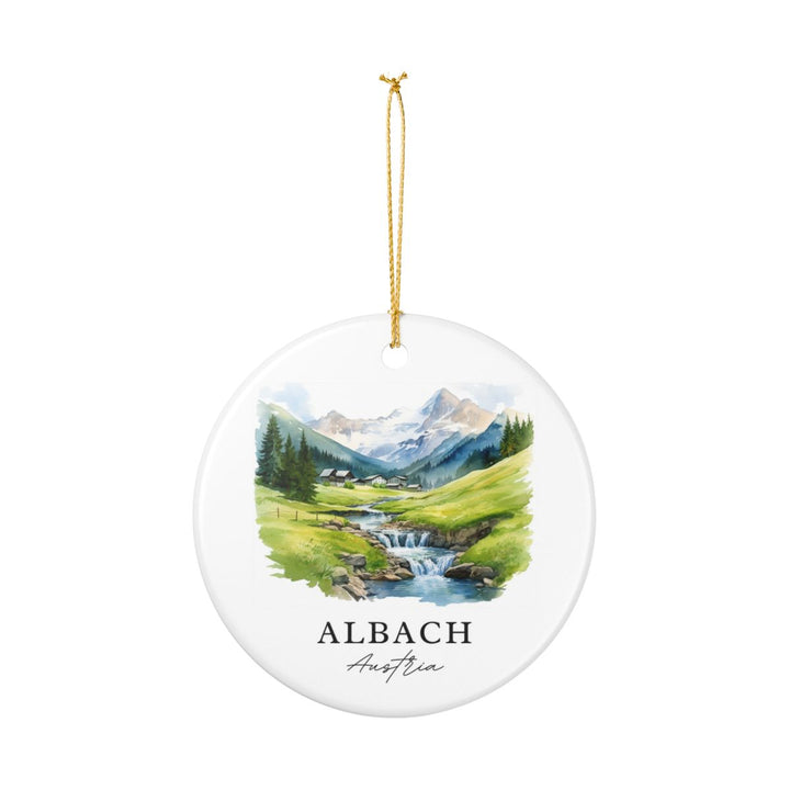 Albach Ornament: Unique Albach Souvenir, Albach Xmas Decor, and Authentic Albach Gift