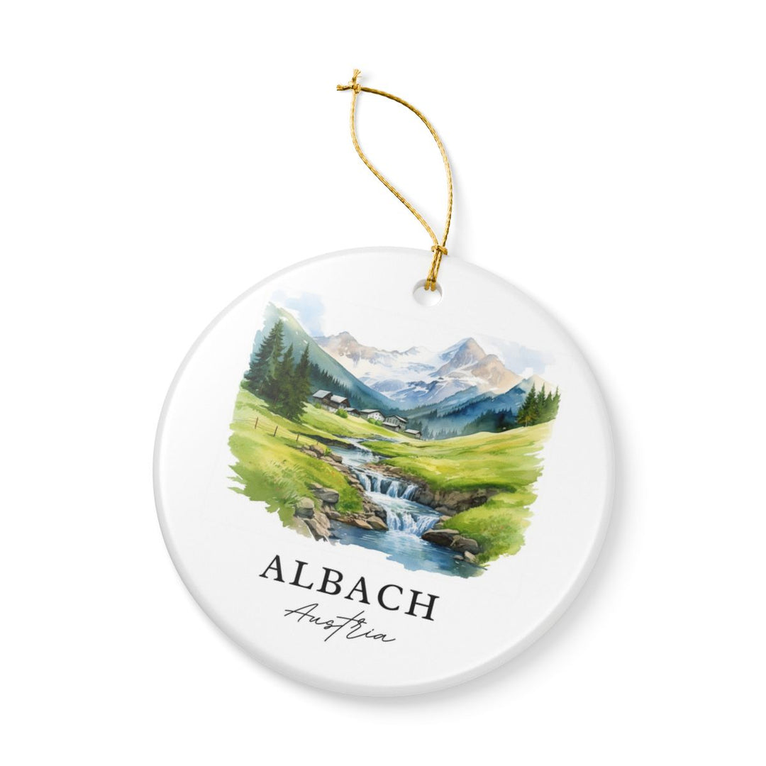 Albach Ornament: Unique Albach Souvenir, Albach Xmas Decor, and Authentic Albach Gift