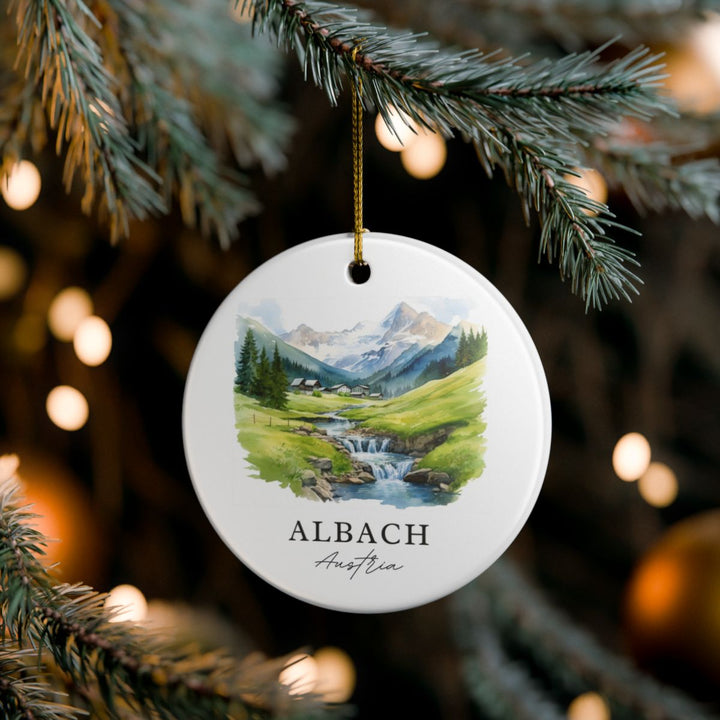 Albach Ornament: Unique Albach Souvenir, Albach Xmas Decor, and Authentic Albach Gift