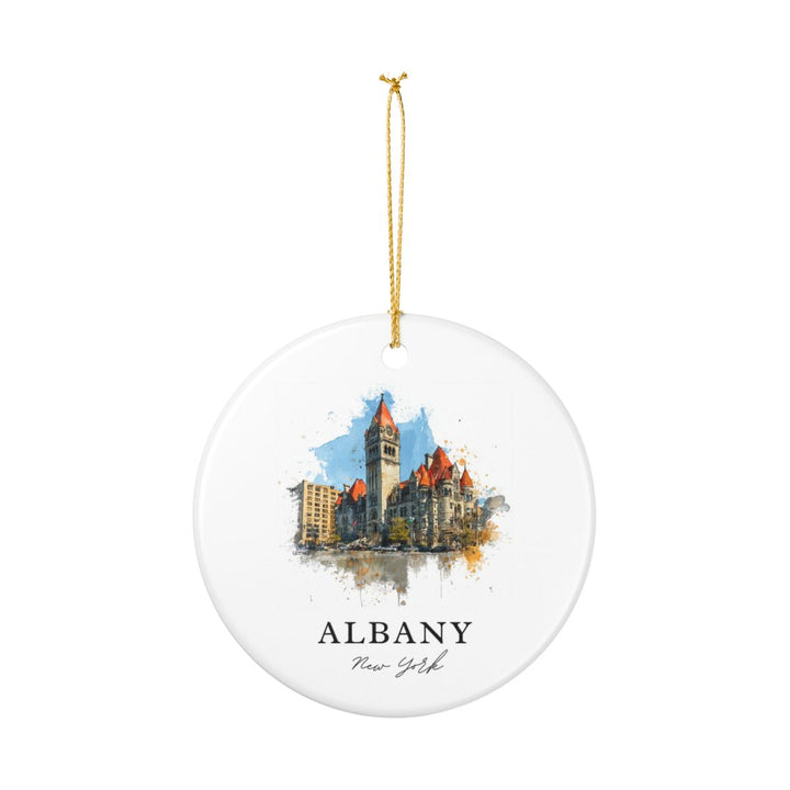 Albany Ornament: Unique Albany Souvenir, Albany Xmas Decor, and Authentic Albany Gift