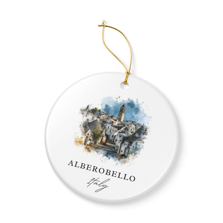Alberobello Italy Ornament | Christmas Travel Souvenir Gift