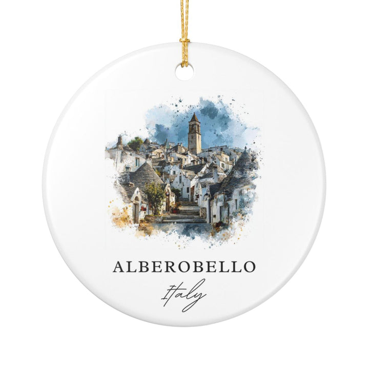 Alberobello Italy Ornament | Christmas Travel Souvenir Gift