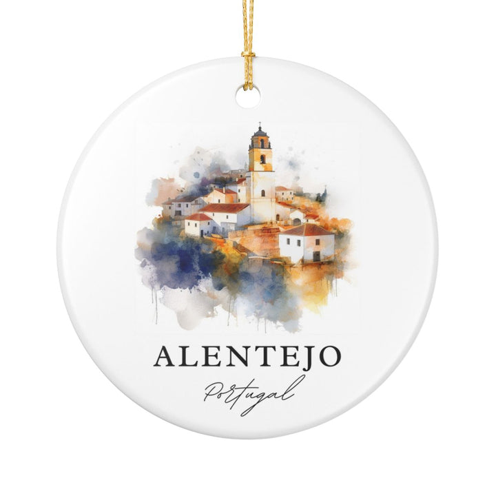 Alentejo Portugal Ornament: Unique Alentejo Souvenir, Alentejo Portugal Xmas Decor, and Authentic Alentejo Gift